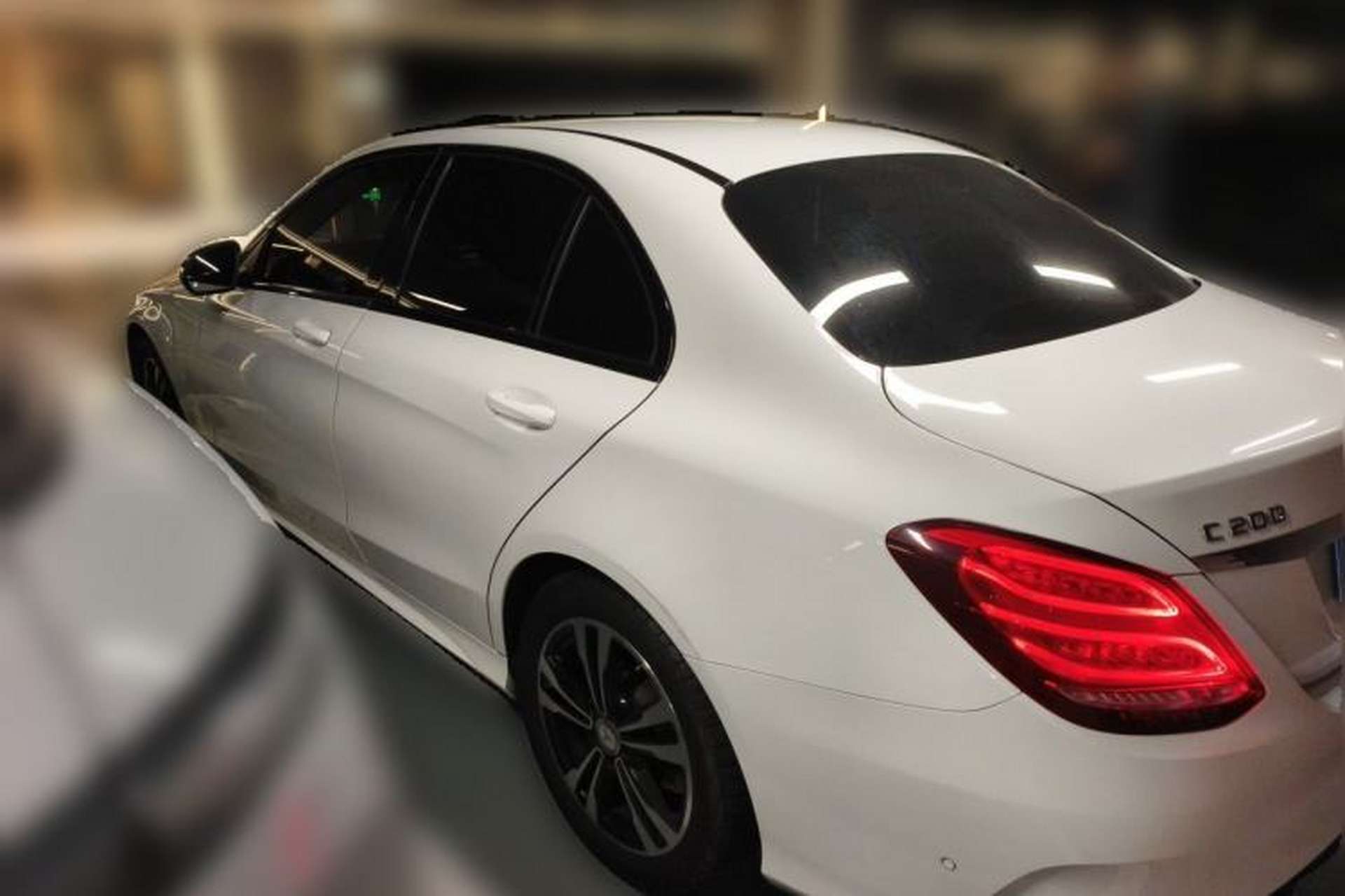 Used Mercedes-Benz C-Class 2017 C 200 Sport Edition Rear Left 45 Deg