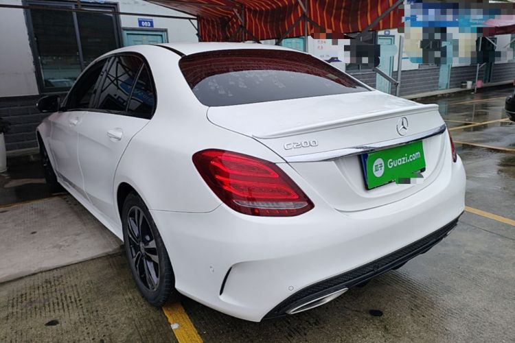 Used Mercedes-Benz C-Class 2017 Restyled C 200 Sport Edition Rear Left 45 Deg