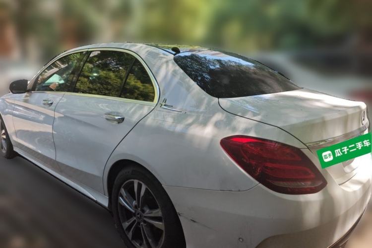 Used Mercedes-Benz C-Class 2017 C 200 L Sport Edition Rear Left 45 Deg