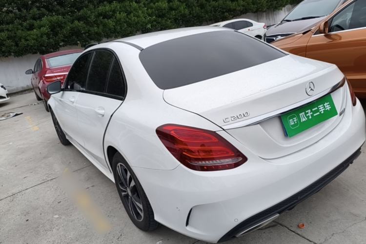 Used Mercedes-Benz C-Class 2017 C 200 Sport Edition Rear Left 45 Deg