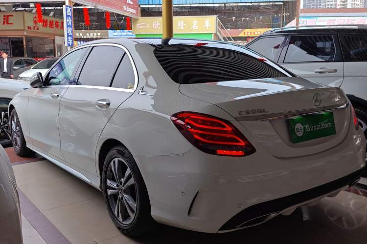 Used Mercedes-Benz C-Class 2017 Facelift C 200 L Sport Edition Rear Left 45 Deg