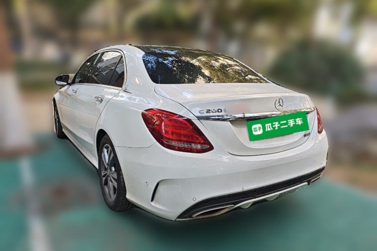 Used Mercedes-Benz C-Class 2017 C 200 L Sport Edition Rear Left 45 Deg
