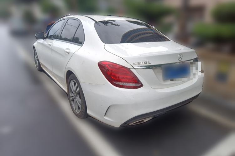 Used Mercedes-Benz C-Class 2017 C 200 Sport Edition Rear Left 45 Deg