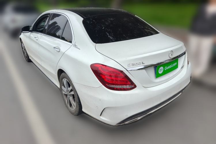 Used Mercedes-Benz C-Class 2017 Facelift C 200 L Sport Edition Rear Left 45 Deg