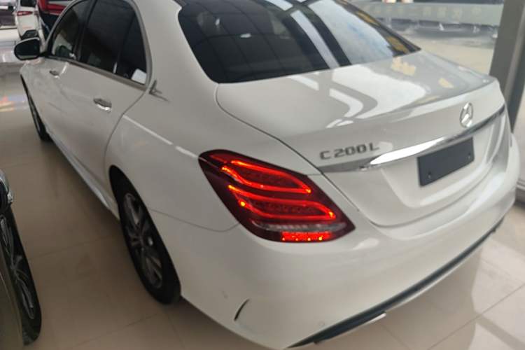 Used Mercedes-Benz C-Class 2017 C 200 L Sport Edition Rear Left 45 Deg