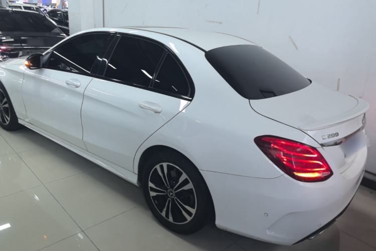 Used Mercedes-Benz C-Class 2017 Restyled C 200 Sport Edition Rear Left 45 Deg