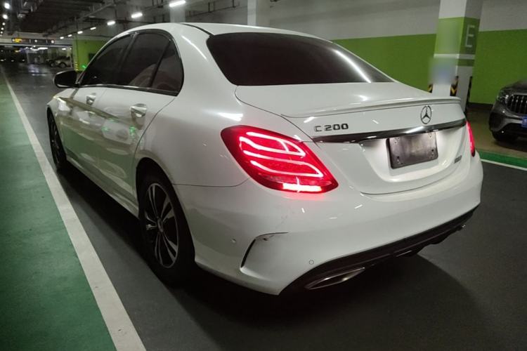 Used Mercedes-Benz C-Class 2017 Restyled C 200 Sport Edition Rear Left 45 Deg
