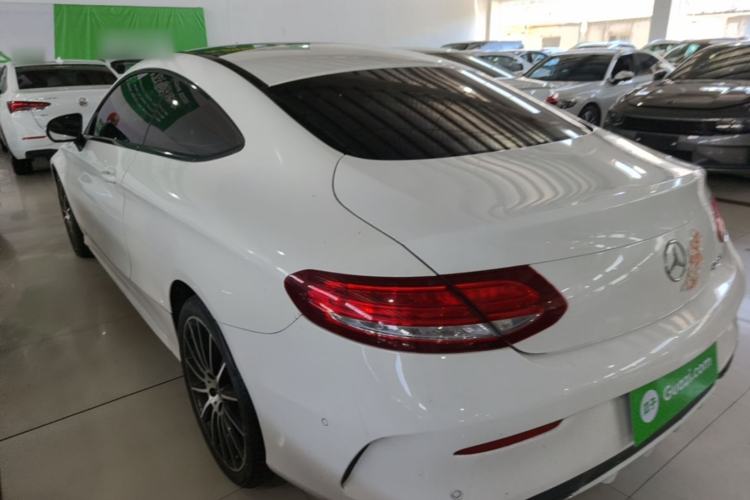 Used Mercedes-Benz C-Class 2017 C 200 4MATIC Coupe Rear Left 45 Deg