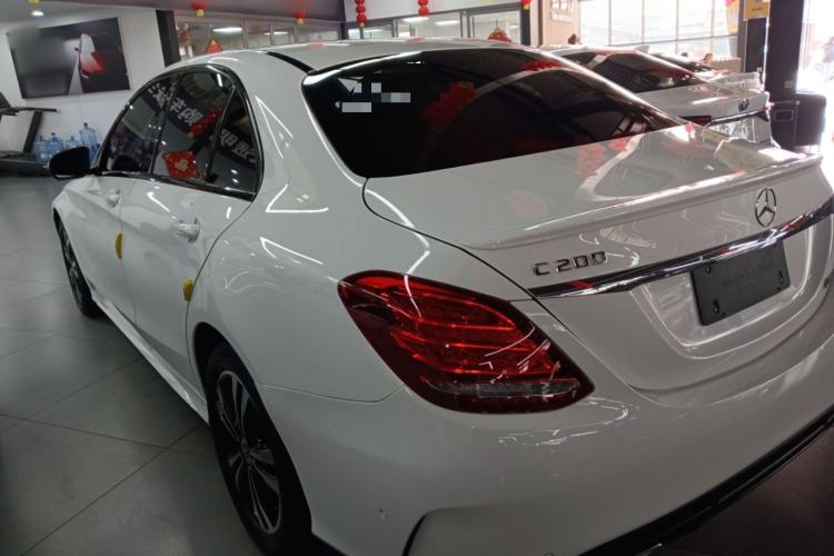 Used Mercedes-Benz C-Class 2017 Restyled C 200 Sport Edition Rear Left 45 Deg