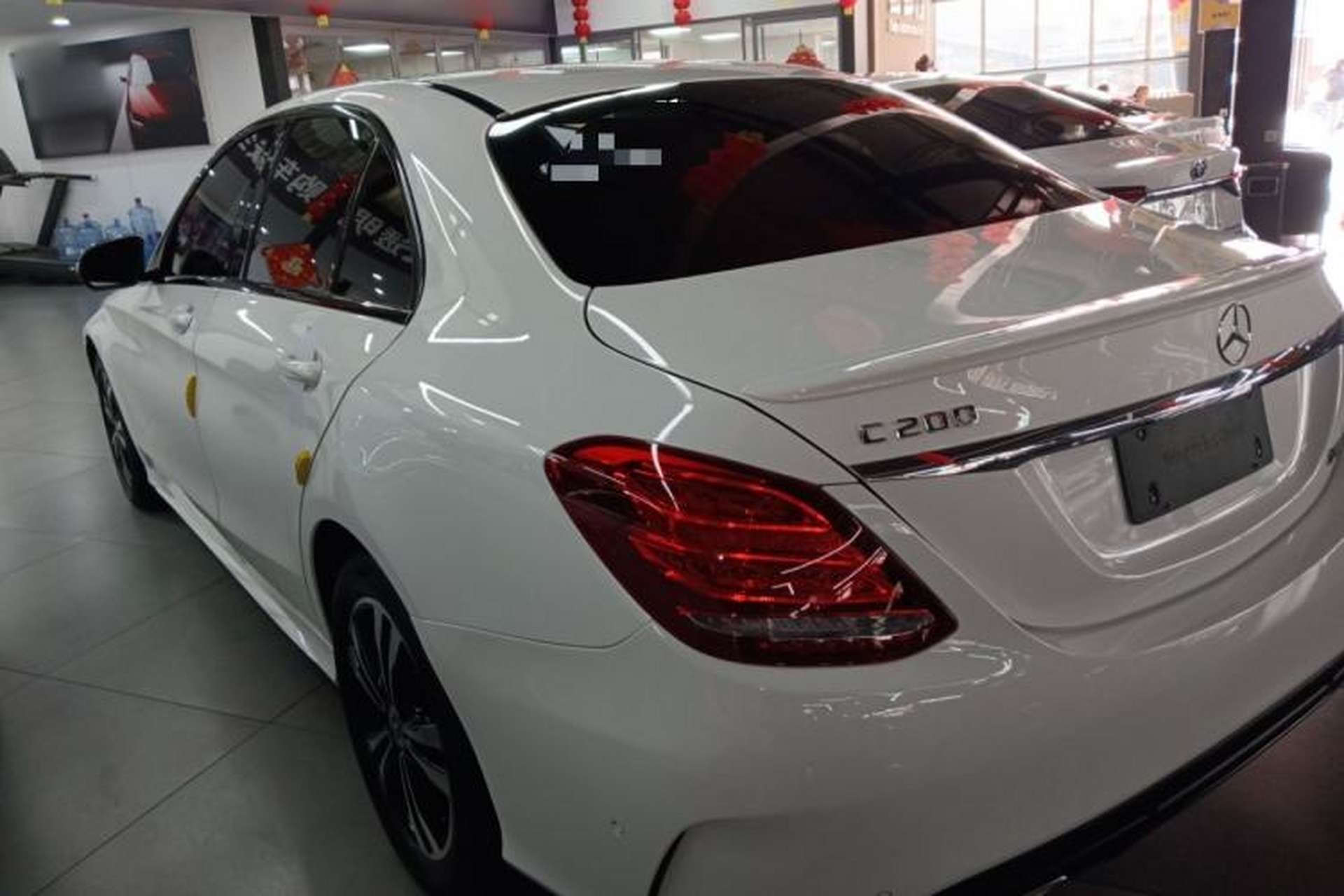 Used Mercedes-Benz C-Class 2017 Restyled C 200 Sport Edition Rear Left 45 Deg