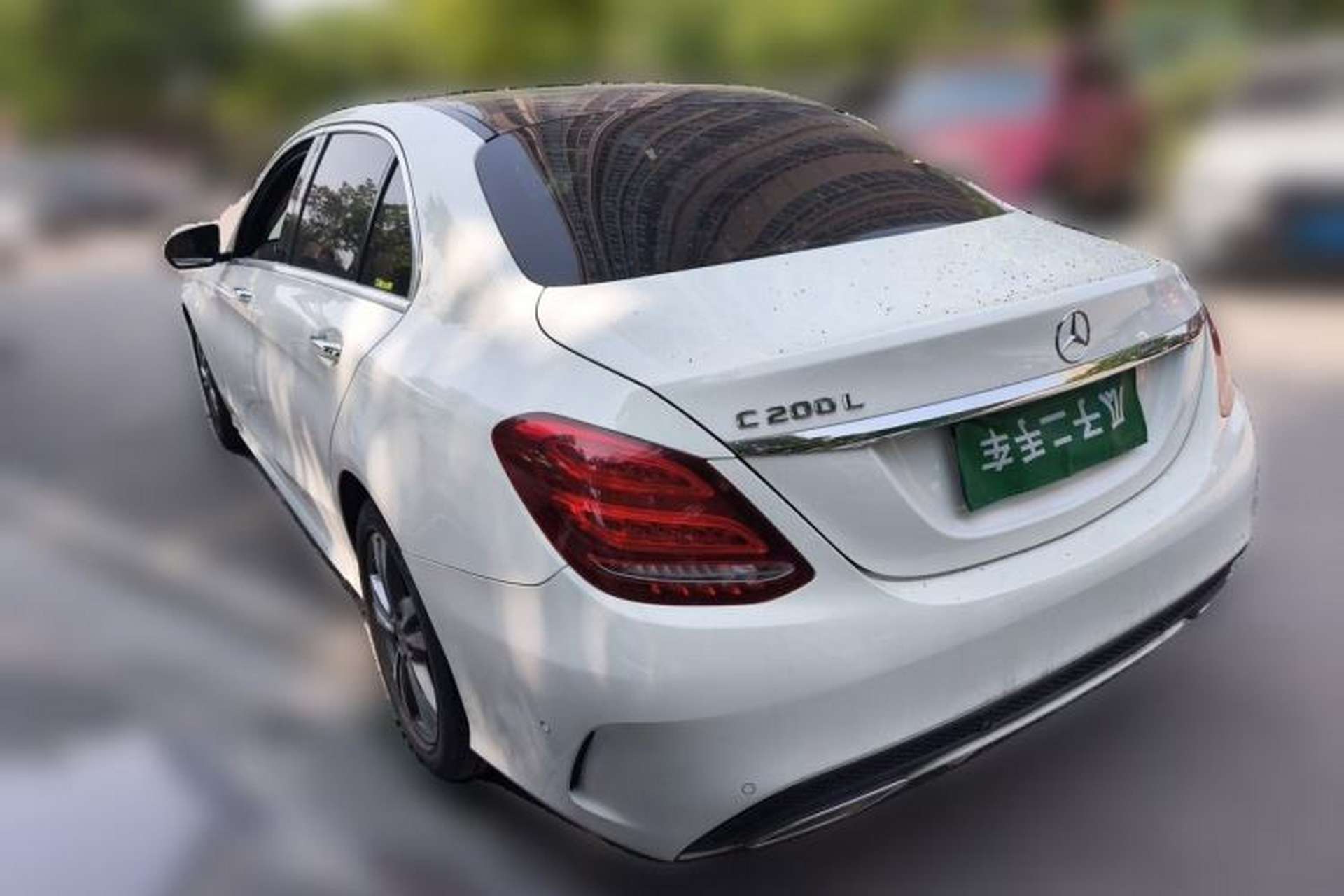 Used Mercedes-Benz C-Class 2017 Facelift C 200 L Sport Edition Rear Left 45 Deg