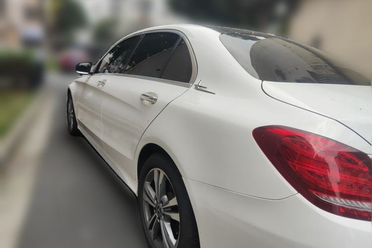 Used Mercedes-Benz C-Class 2017 C 200 L Sport Edition Rear Left 45 Deg