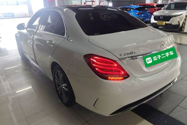 Used Mercedes-Benz C-Class 2017 C 200 L Sport Edition Rear Left 45 Deg