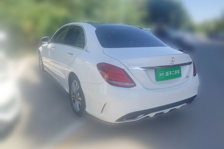 Used Mercedes-Benz C-Class 2017 C 200 L Sport Edition Rear Left 45 Deg