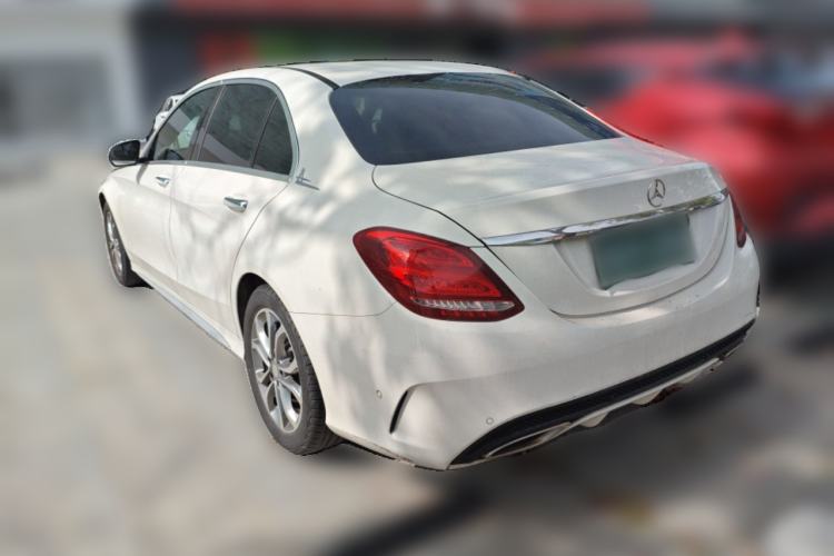 Used Mercedes-Benz C-Class 2017 C 180 L Sport Edition Rear Left 45 Deg