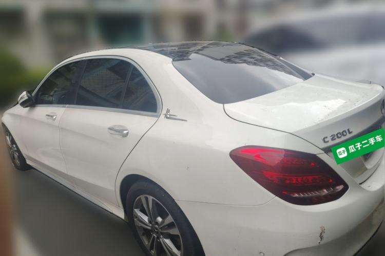 Used Mercedes-Benz C-Class 2017 Facelift C 200 L Sport Edition Rear Left 45 Deg