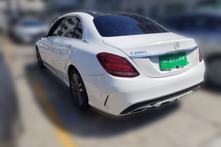 Used Mercedes-Benz C-Class 2017 Facelift C 200 L Sport Edition Rear Left 45 Deg