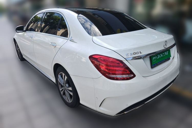 Used Mercedes-Benz C-Class 2017 Facelift C 200 L Sport Edition Rear Left 45 Deg