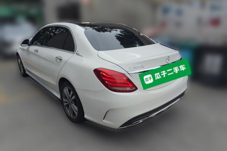 Used Mercedes-Benz C-Class 2017 Facelift C 200 L Sport Edition Rear Left 45 Deg