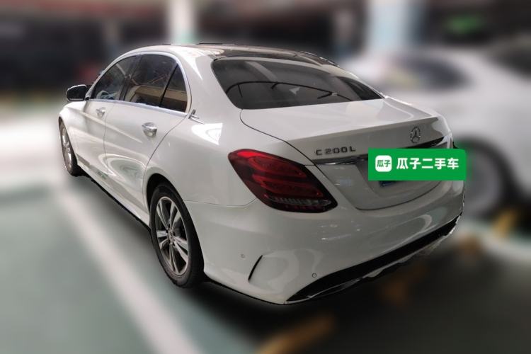 Used Mercedes-Benz C-Class 2017 C 200 L Sport Edition Rear Left 45 Deg