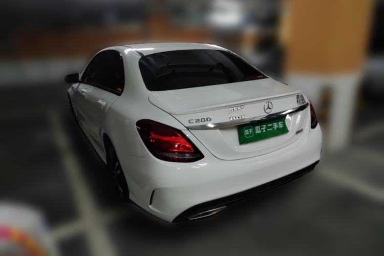 Used Mercedes-Benz C-Class 2017 Restyled C 200 Sport Edition Rear Left 45 Deg