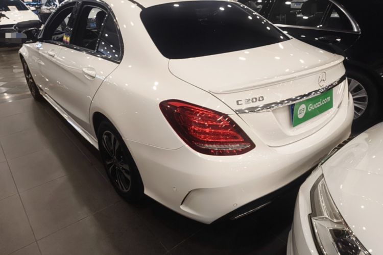 Used Mercedes-Benz C-Class 2017 Restyled C 200 Sport Edition Rear Left 45 Deg
