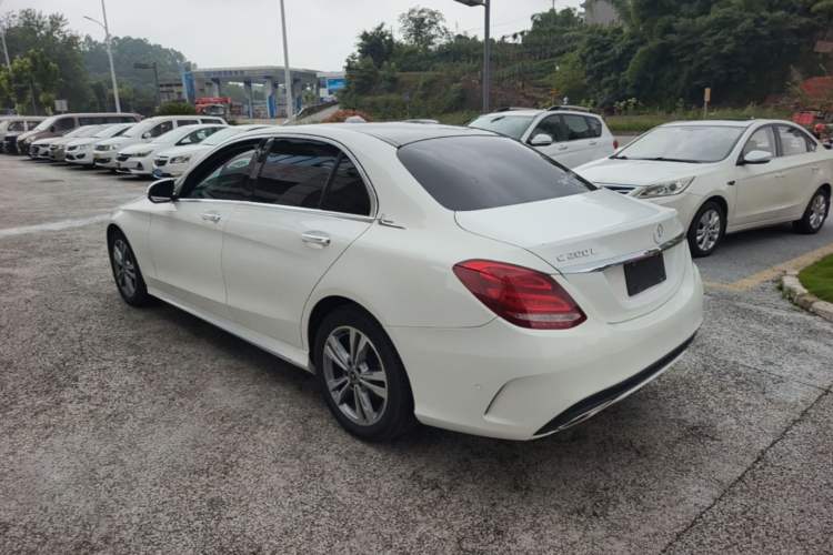 Used Mercedes-Benz C-Class 2017 Facelift C 200 L Sport Edition Rear Left 45 Deg