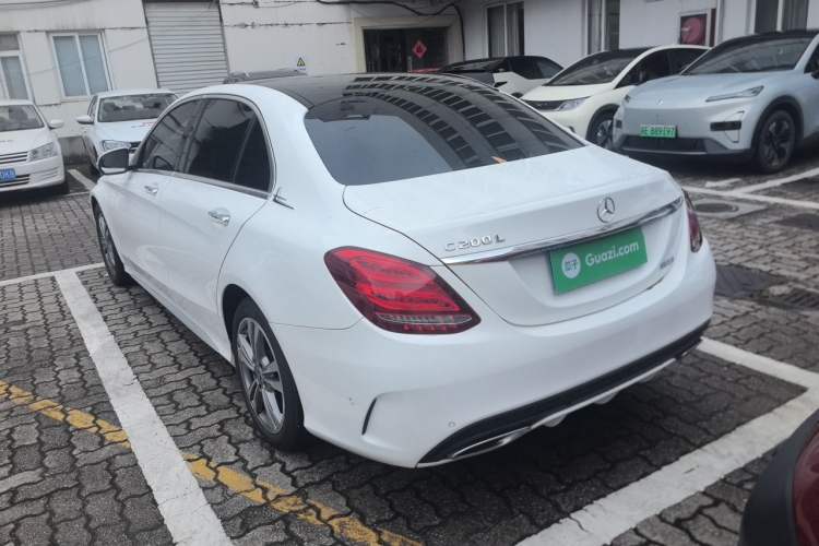 Used Mercedes-Benz C-Class 2017 Facelift C 200 L Sport Edition Rear Left 45 Deg