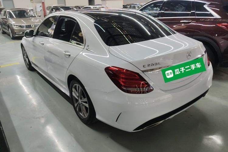 Used Mercedes-Benz C-Class 2017 C 200 L Sport Edition Rear Left 45 Deg