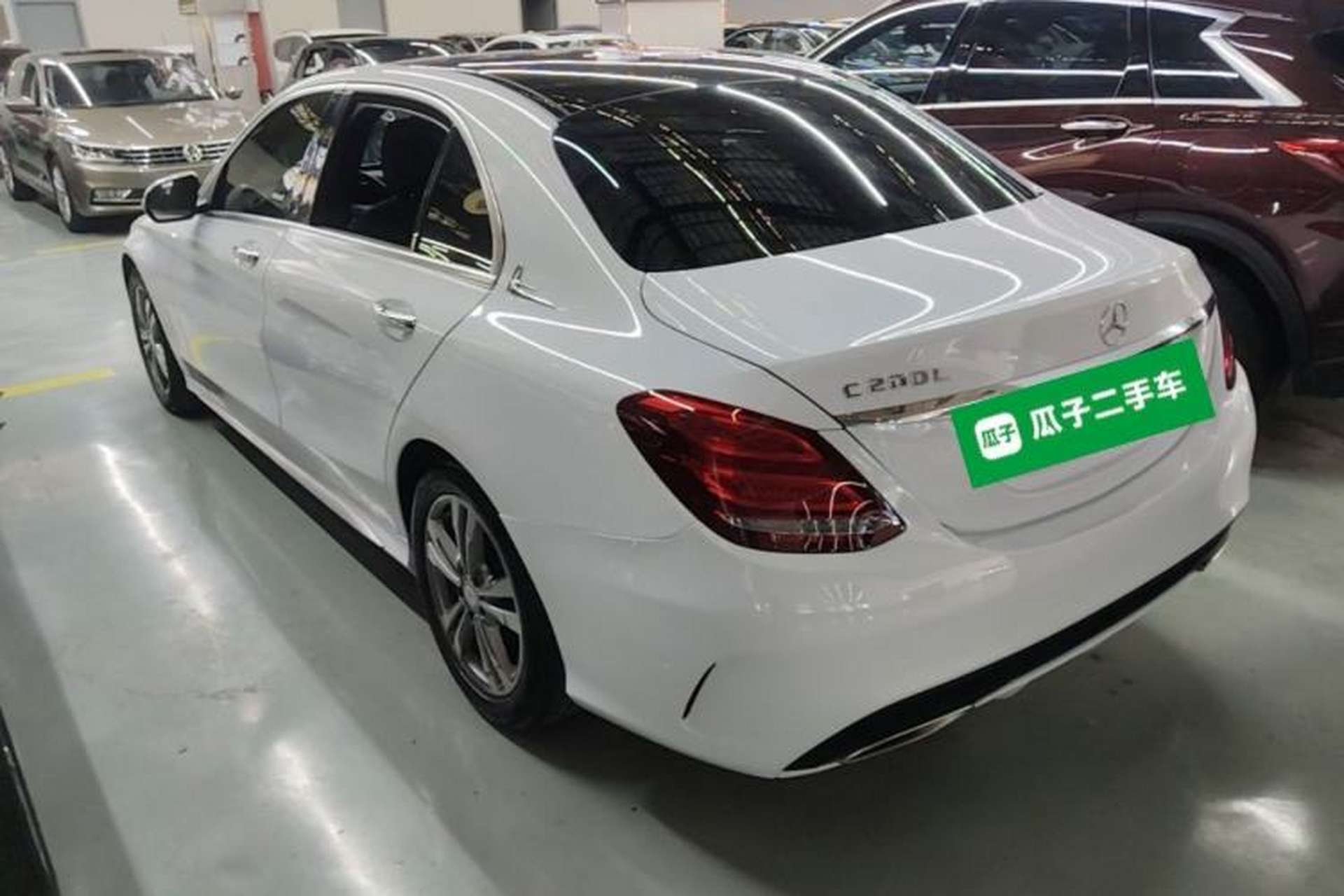 Used Mercedes-Benz C-Class 2017 C 200 L Sport Edition Rear Left 45 Deg