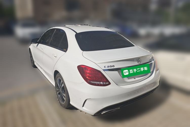 Used Mercedes-Benz C-Class 2017 Restyled C 200 Sport Edition Rear Left 45 Deg