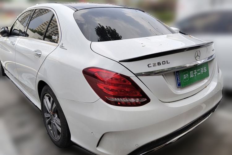 Used Mercedes-Benz C-Class 2017 Facelift C 200 L Sport Edition Rear Left 45 Deg
