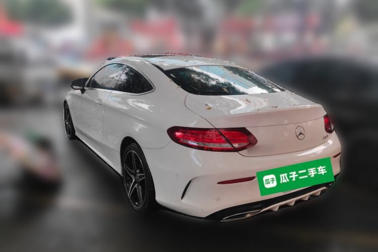 Used Mercedes-Benz C-Class 2017 Facelift C 200 Coupe Rear Left 45 Deg