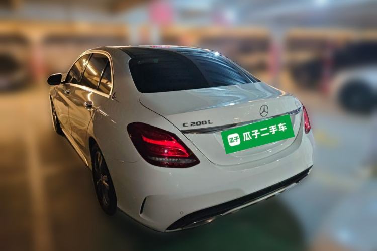 Used Mercedes-Benz C-Class 2017 C 200 L Sport Edition Rear Left 45 Deg