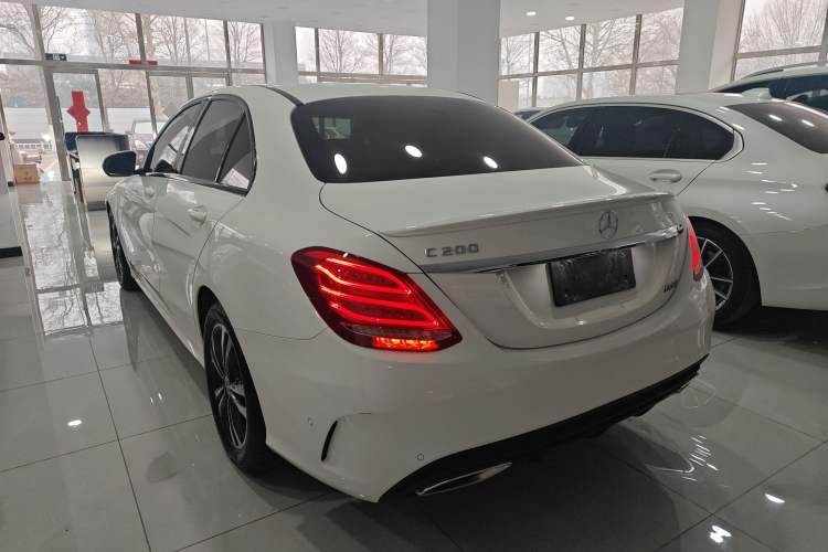 Used Mercedes-Benz C-Class 2017 C 200 Sport Edition Rear Left 45 Deg