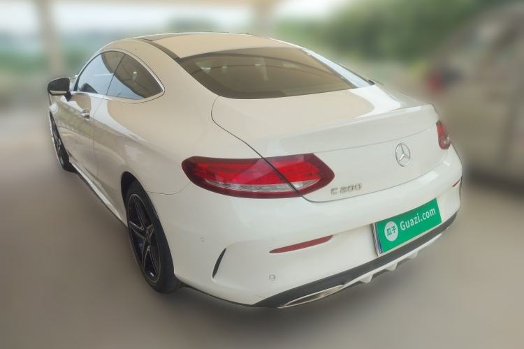 Used Mercedes-Benz C-Class 2017 C 200 Coupe Rear Left 45 Deg