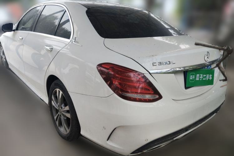 Used Mercedes-Benz C-Class 2017 Facelift C 200 L Sport Edition Rear Left 45 Deg