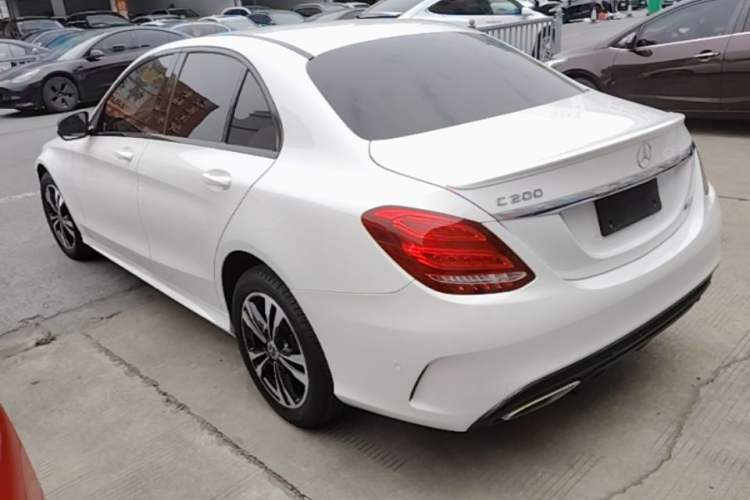 Used Mercedes-Benz C-Class 2017 Restyled C 200 Sport Edition Rear Left 45 Deg