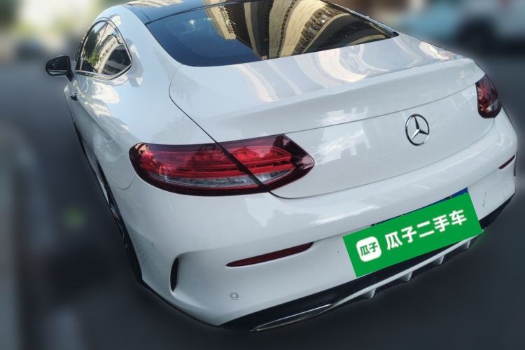 Used Mercedes-Benz C-Class 2017 C 200 Coupe Rear Left 45 Deg