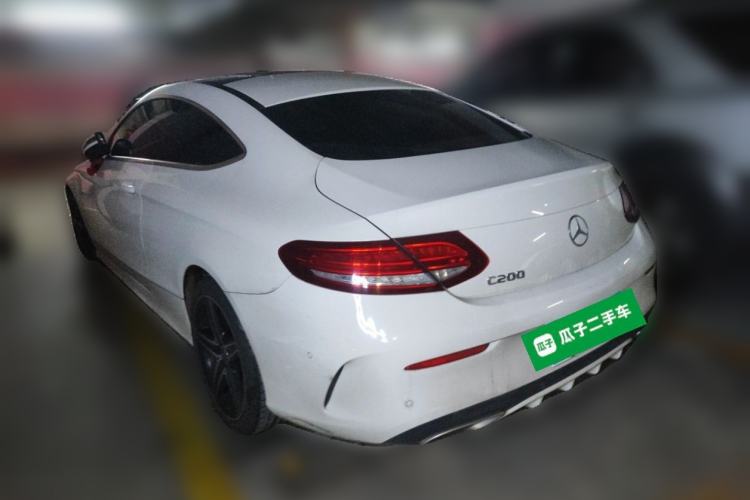 Used Mercedes-Benz C-Class 2017 Facelift C 200 Coupe Rear Left 45 Deg
