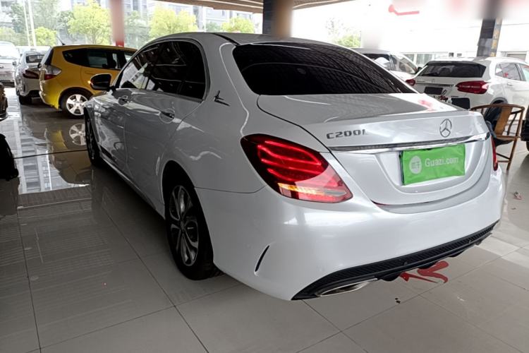 Used Mercedes-Benz C-Class 2017 C 180 L Sport Edition Rear Left 45 Deg