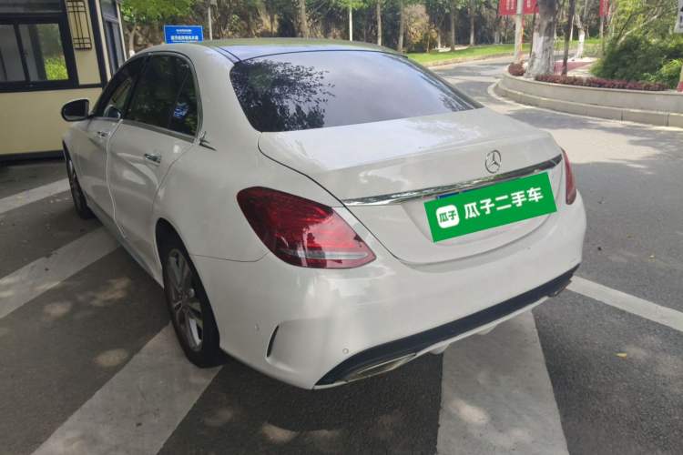 Used Mercedes-Benz C-Class 2017 C 200 L Sport Edition Rear Left 45 Deg