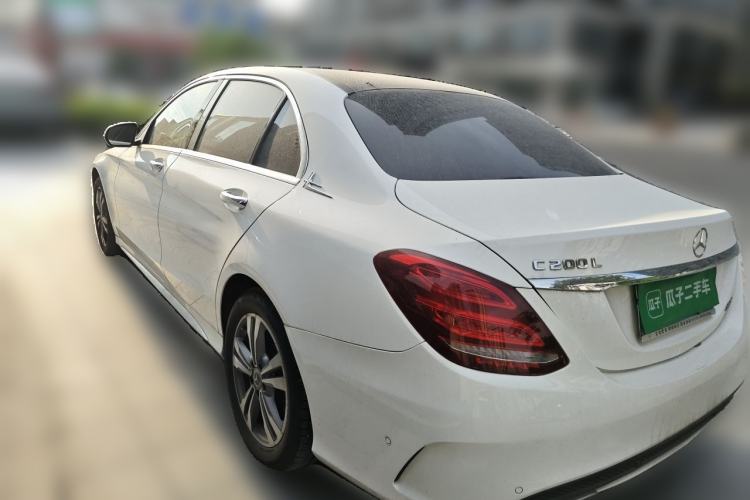 Used Mercedes-Benz C-Class 2017 Facelift C 200 L Sport Edition Rear Left 45 Deg