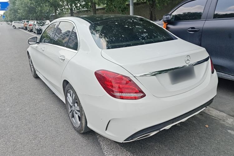 Used Mercedes-Benz C-Class 2017 C 200 L Sport Edition Rear Left 45 Deg