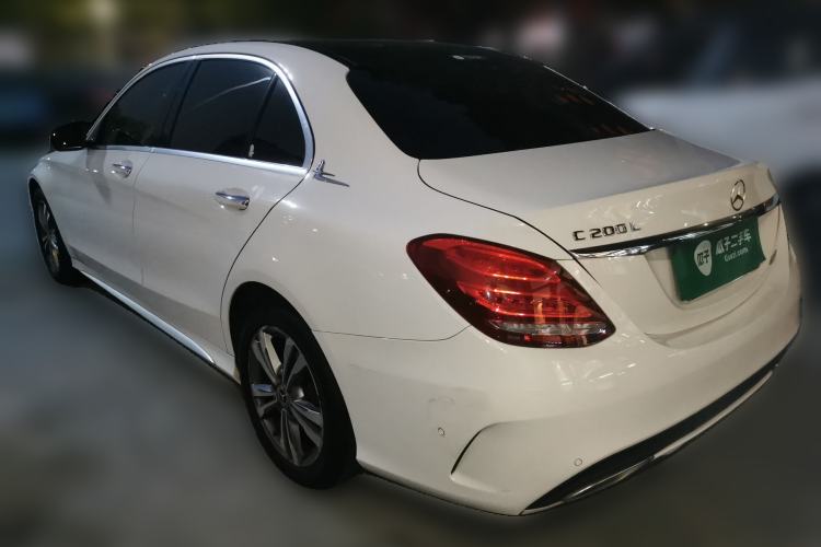Used Mercedes-Benz C-Class 2017 Facelift C 200 L Sport Edition Rear Left 45 Deg