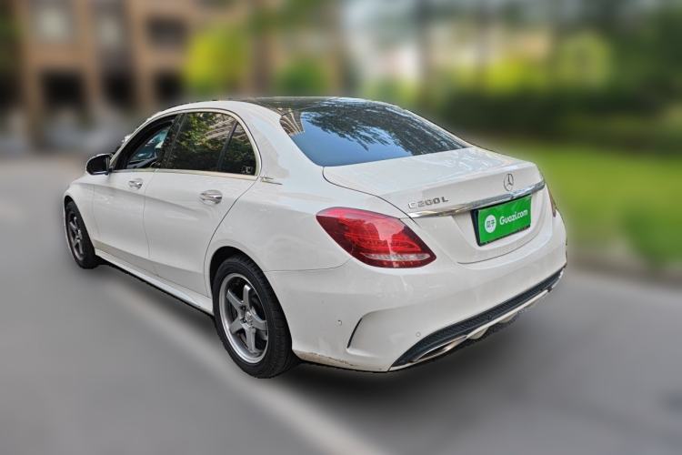 Used Mercedes-Benz C-Class 2017 C 200 L Sport Edition Rear Left 45 Deg