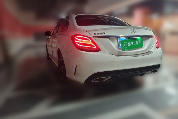 Used Mercedes-Benz C-Class 2017 Restyled C 200 Sport Edition Rear Left 45 Deg