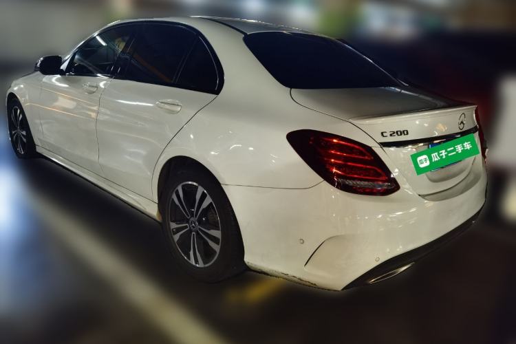 Used Mercedes-Benz C-Class 2017 Restyled C 200 Sport Edition Rear Left 45 Deg