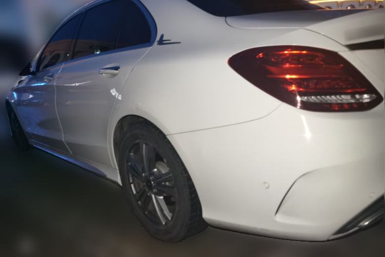 Used Mercedes-Benz C-Class 2017 Facelift C 200 L Sport Edition Rear Left 45 Deg