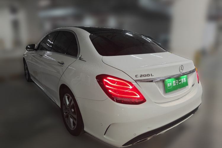 Used Mercedes-Benz C-Class 2017 C 200 L Sport Edition Rear Left 45 Deg